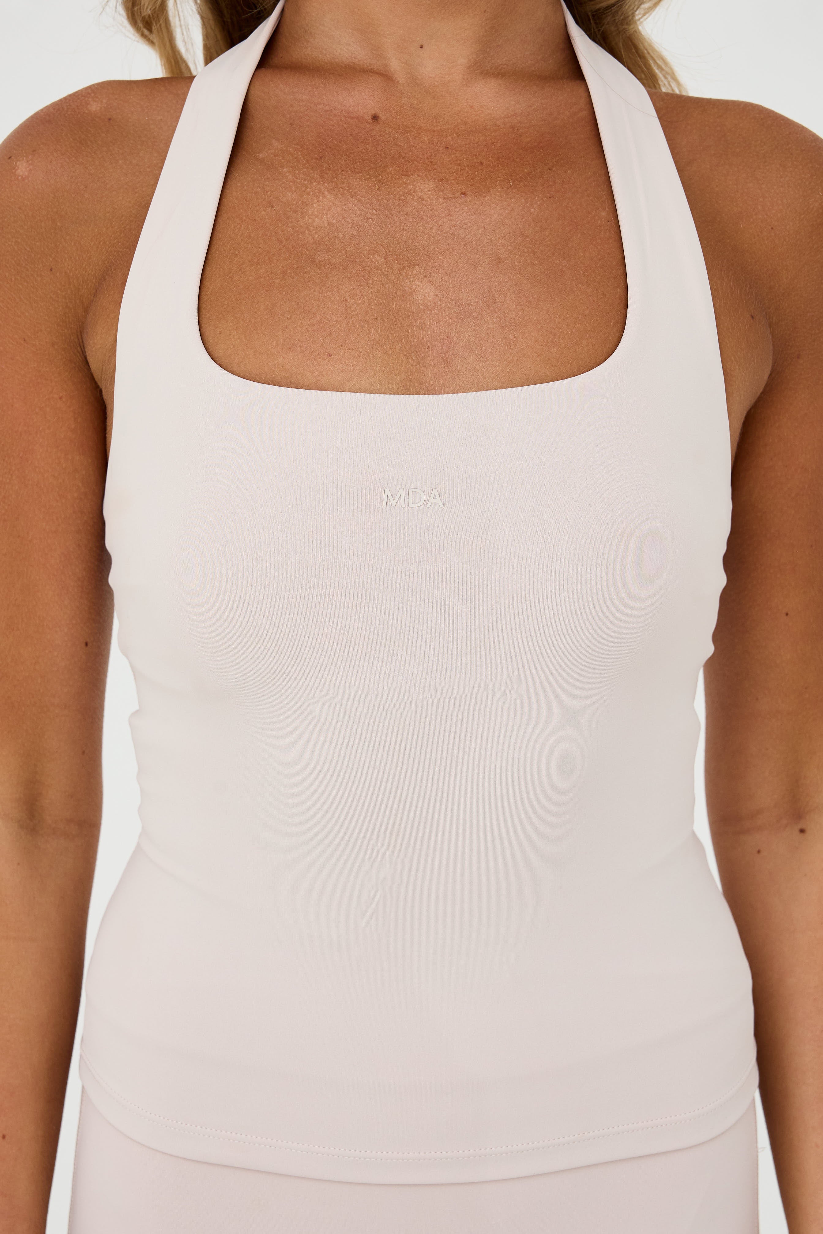 MDA Core Halter Top - Bone