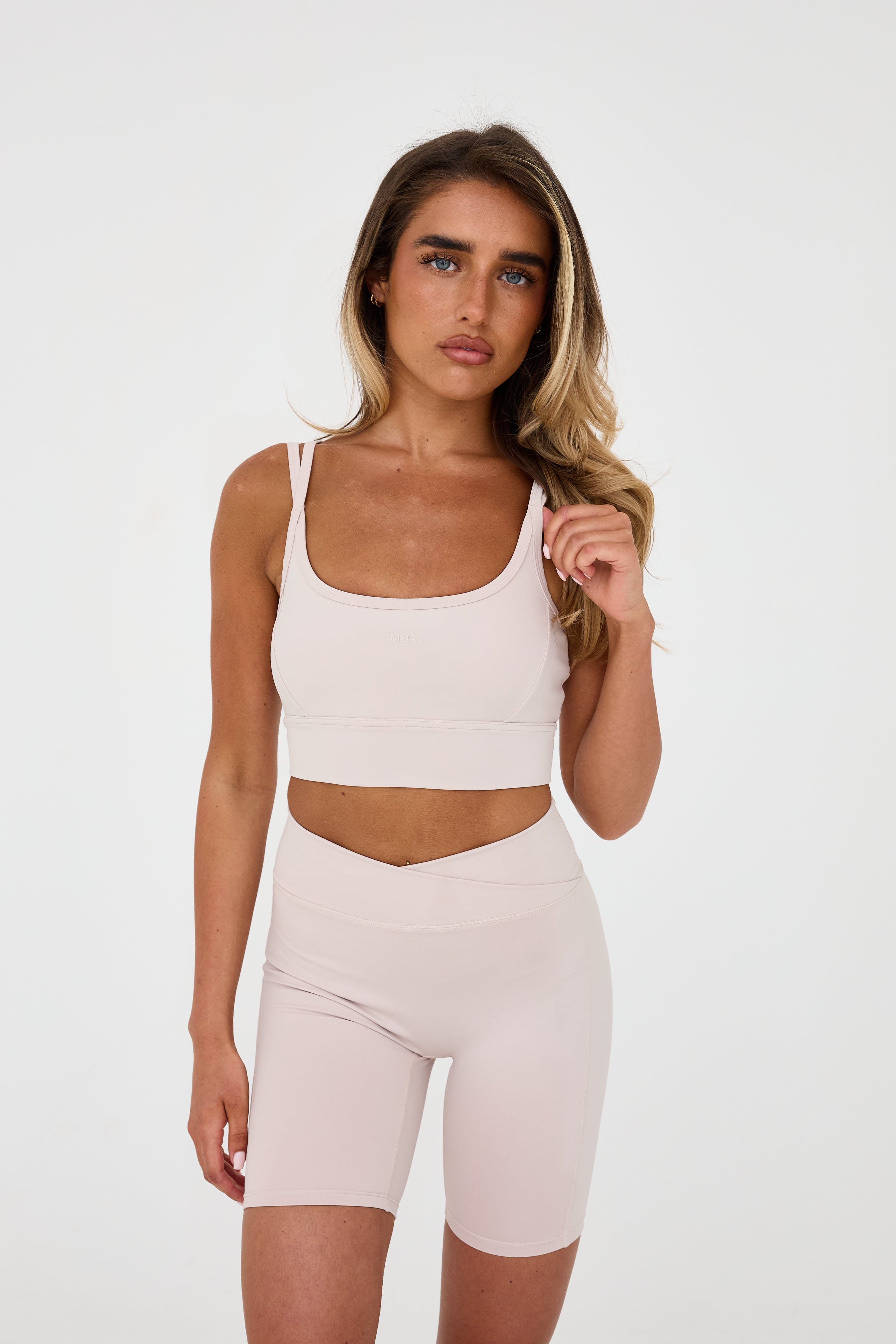 MDA Core Double Strap Bra - Bone