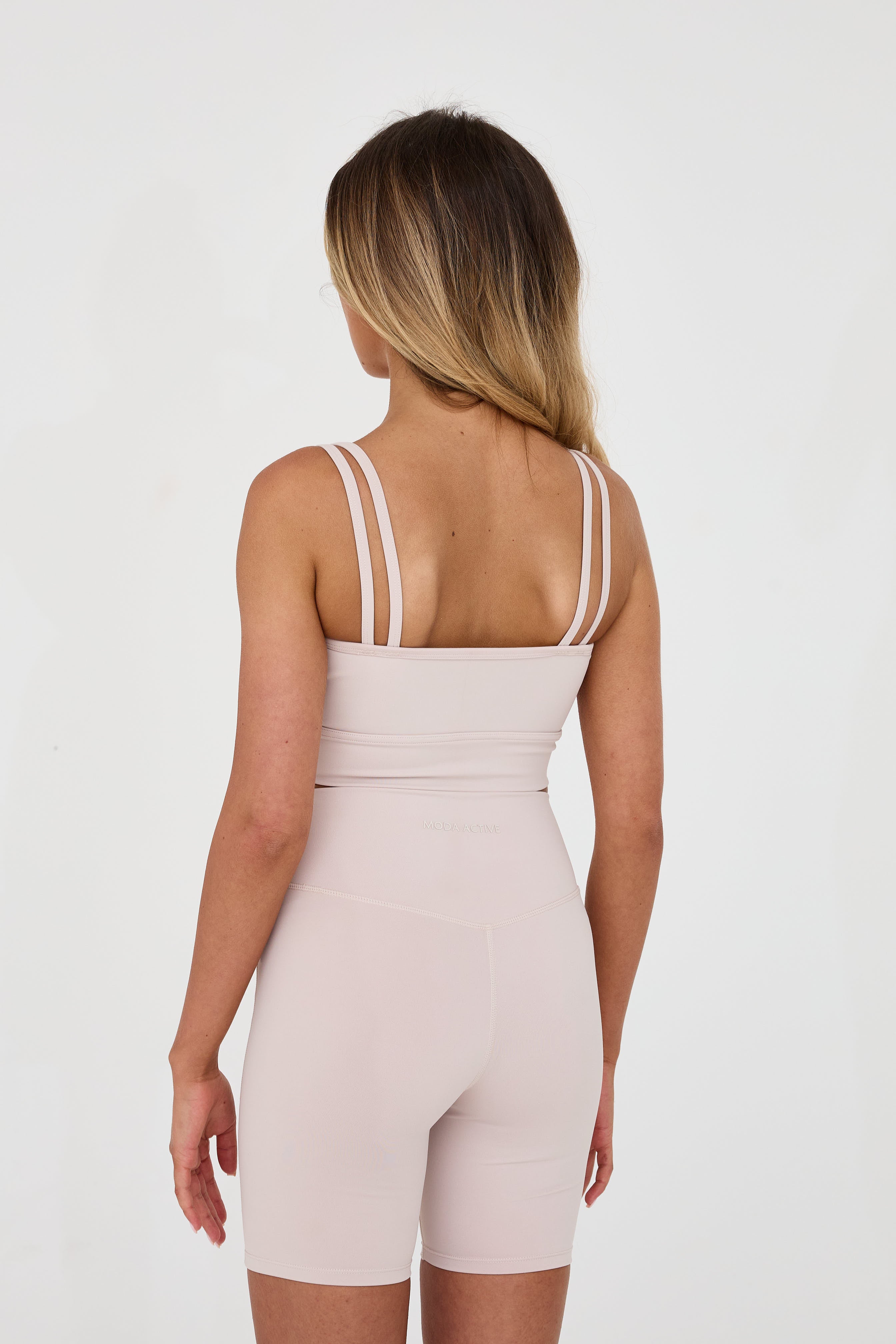 MDA Core Double Strap Bra - Bone