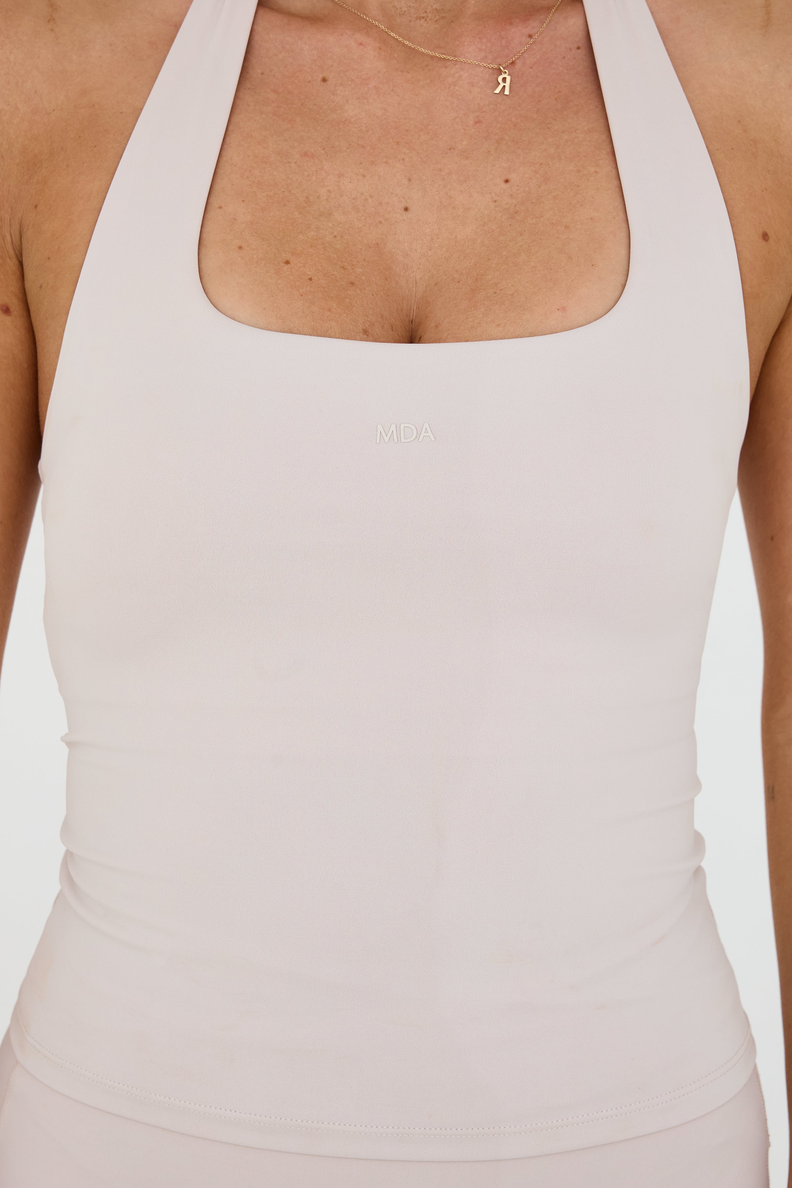 MDA Core Bone Halter Set - Halter Top & Wrap Leggings