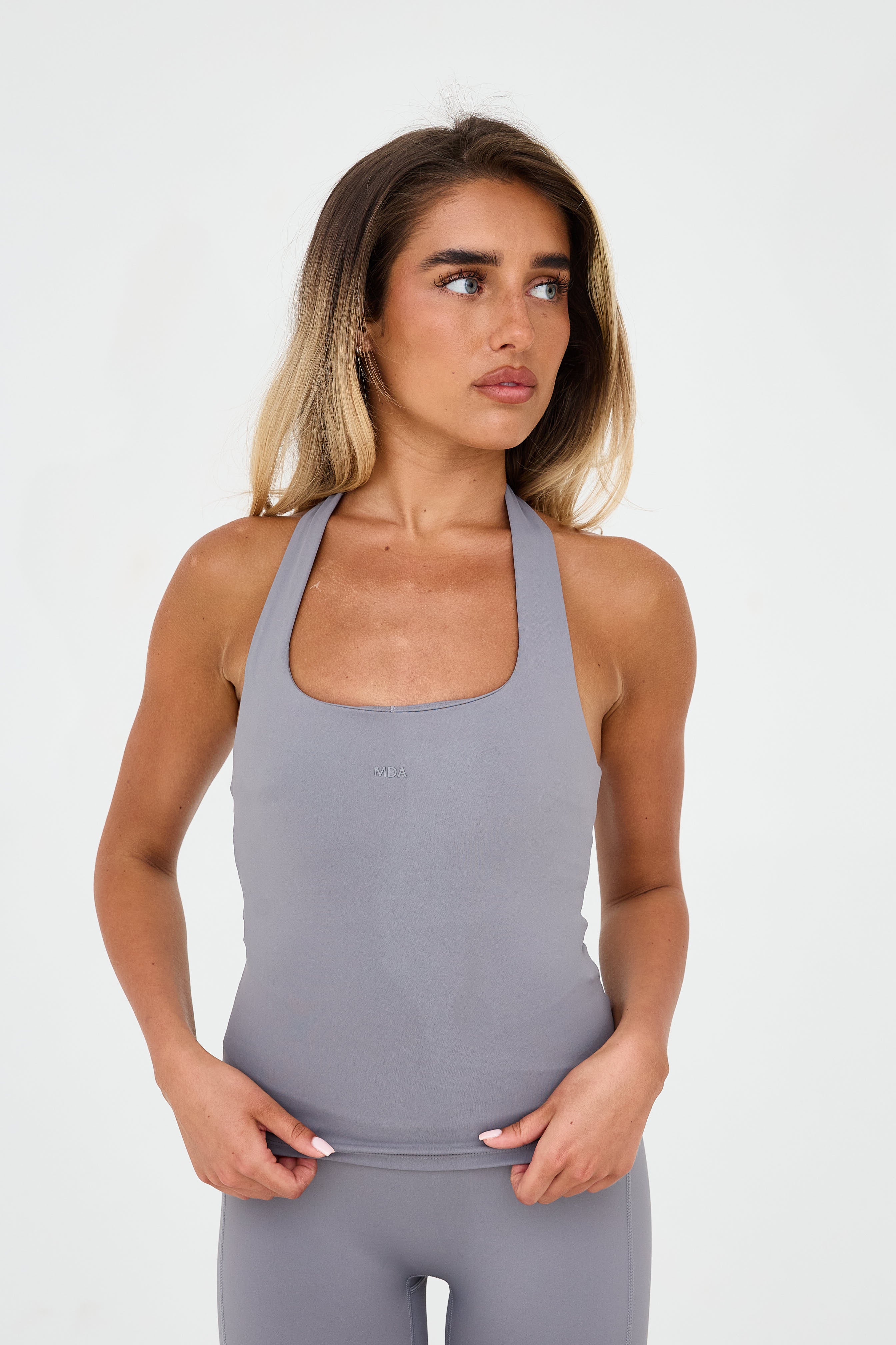 MDA Core Halter Top - Storm