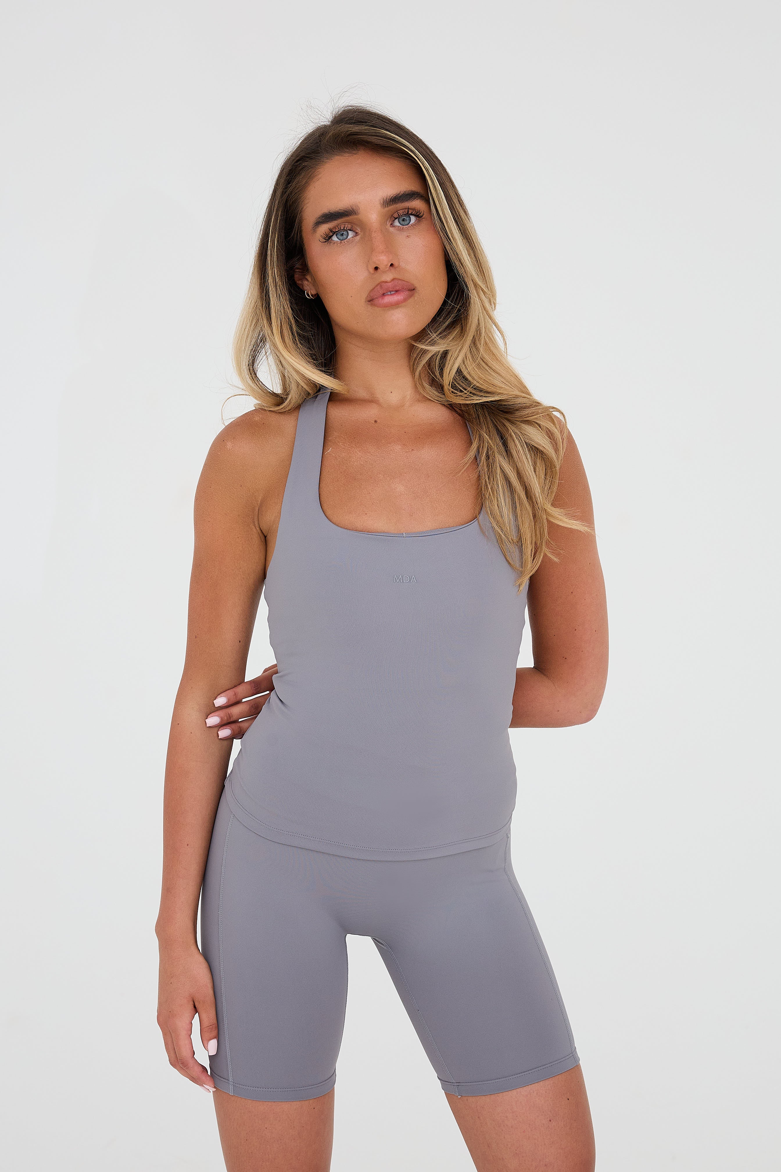 MDA Core Halter Top - Storm