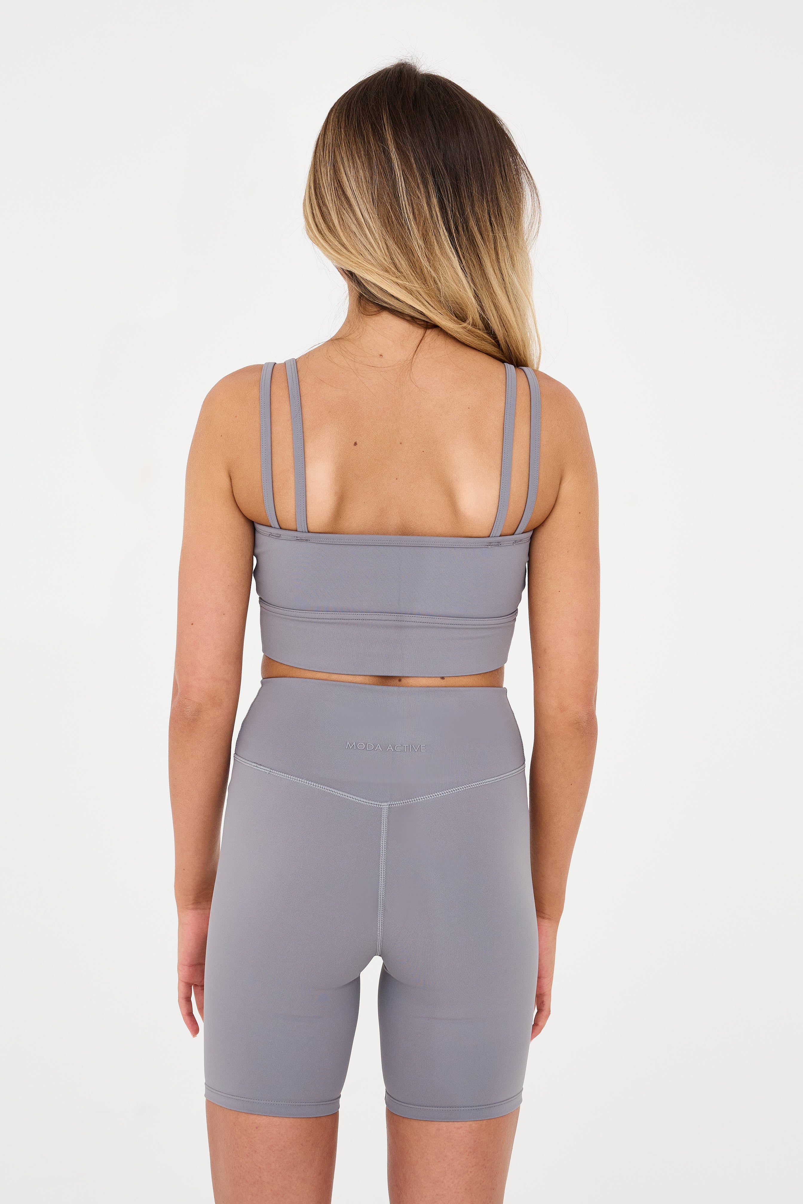 MDA Core Storm Set - Double Strap Bra & Wrap Shorts