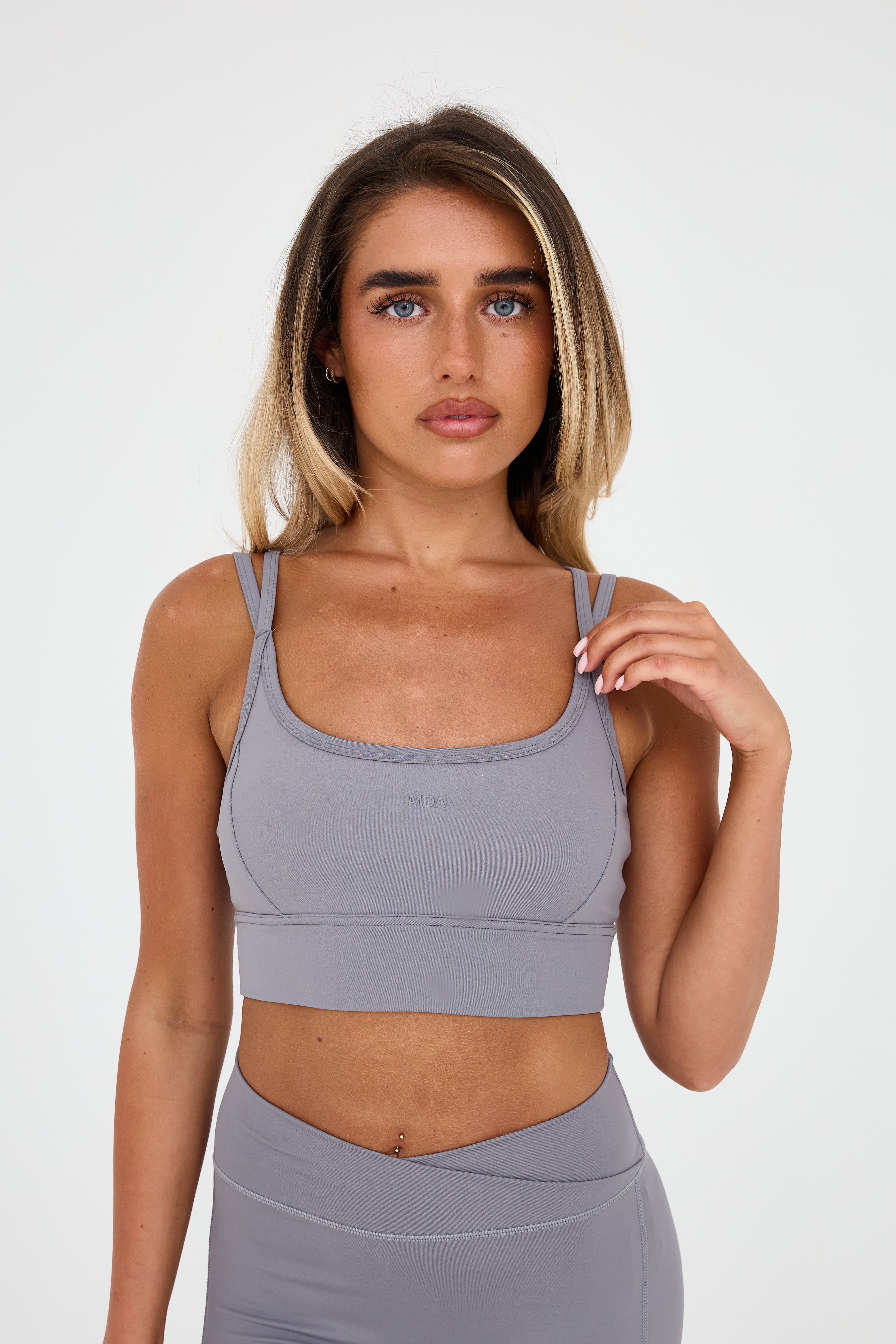 MDA Core Storm Set - Double Strap Bra & Wrap Shorts