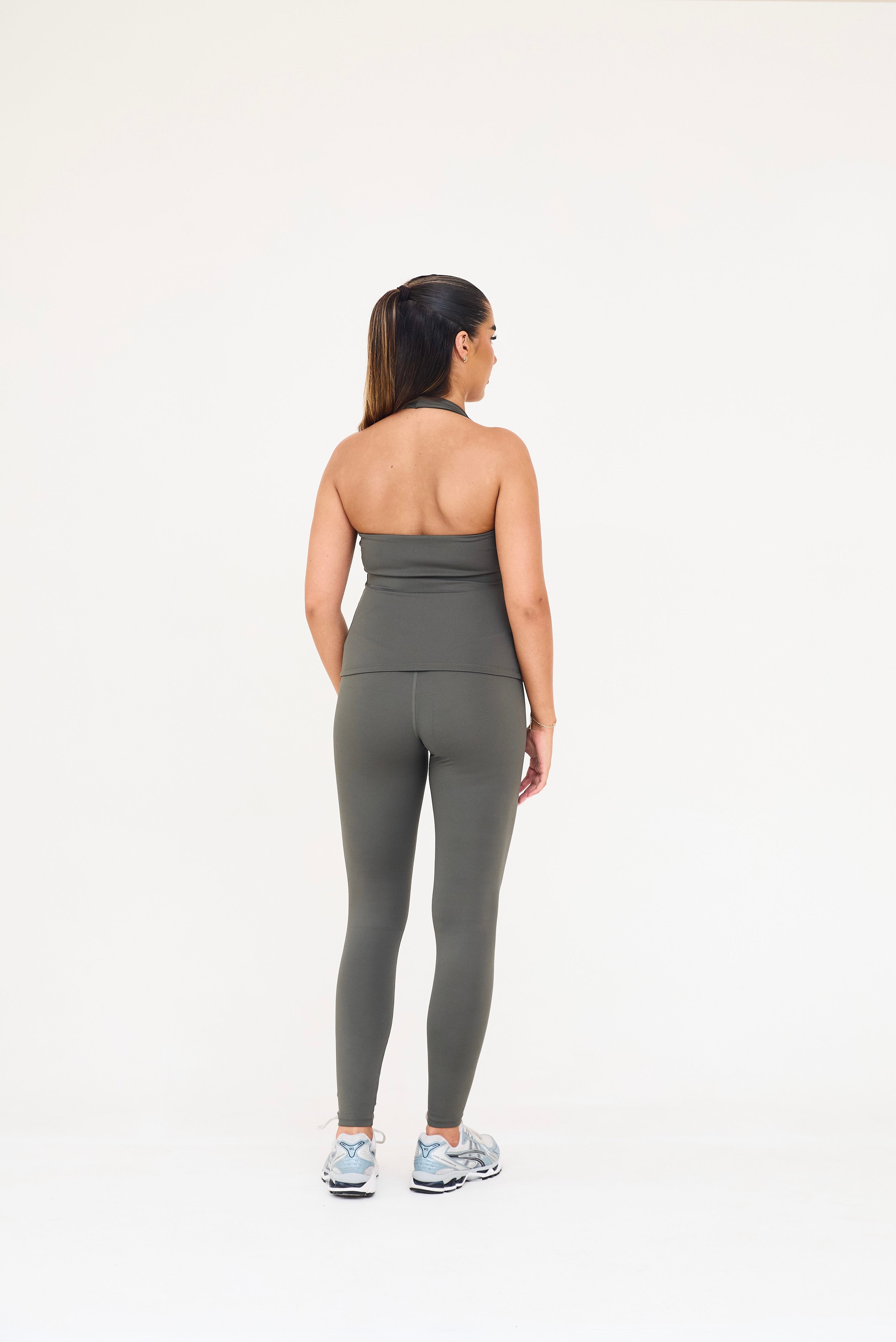 MDA Core Wrap Waist Leggings - Olive