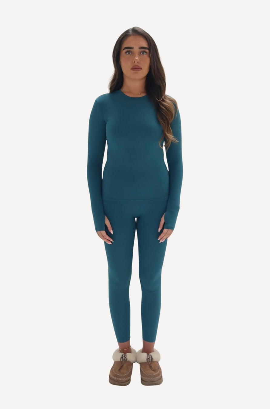 MDA Core Forest Second Skin Set - Long Sleeve / Wrap Leggings