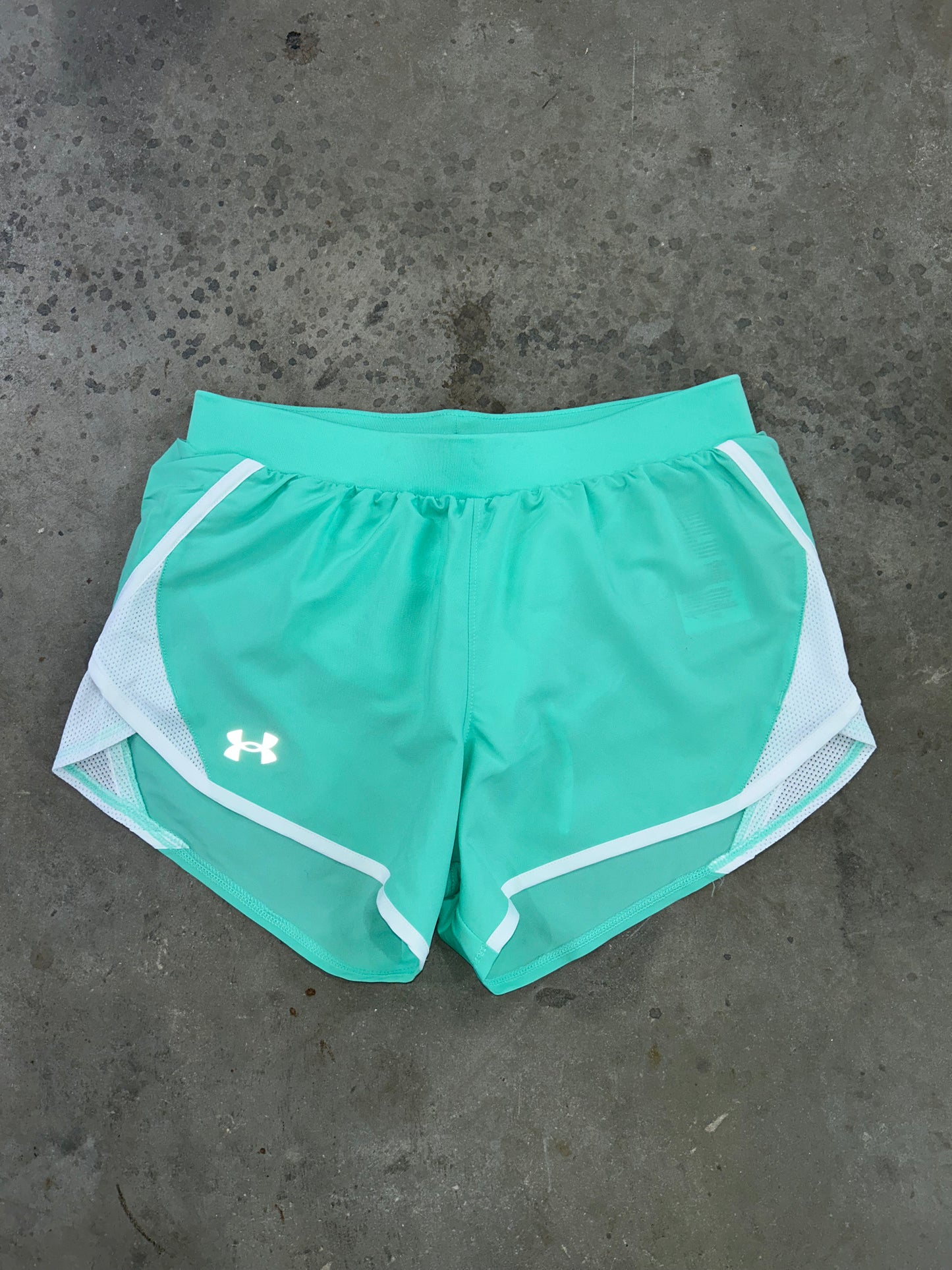 Teal under armour shop shorts
