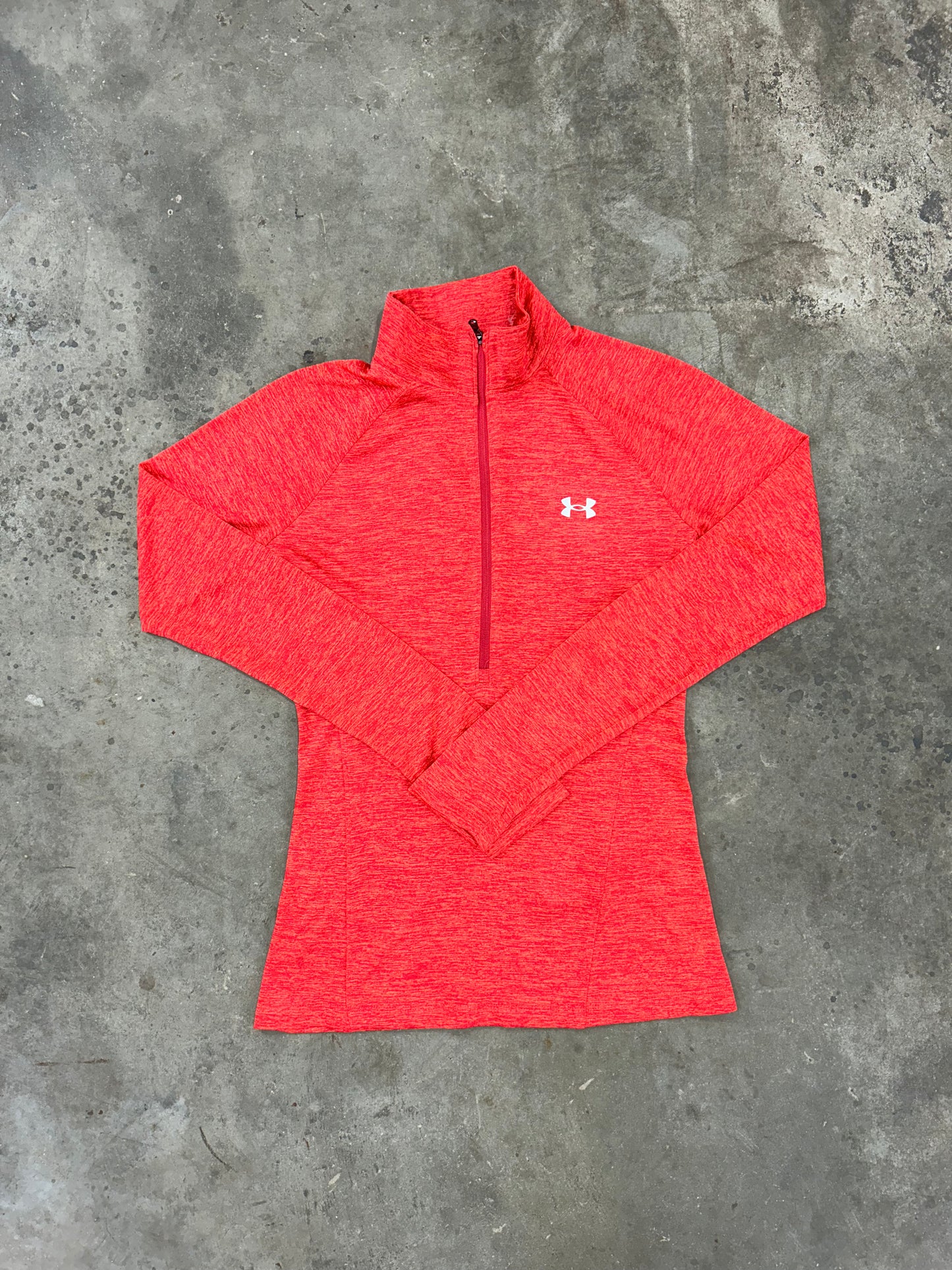 Under Armour Half Zip Red