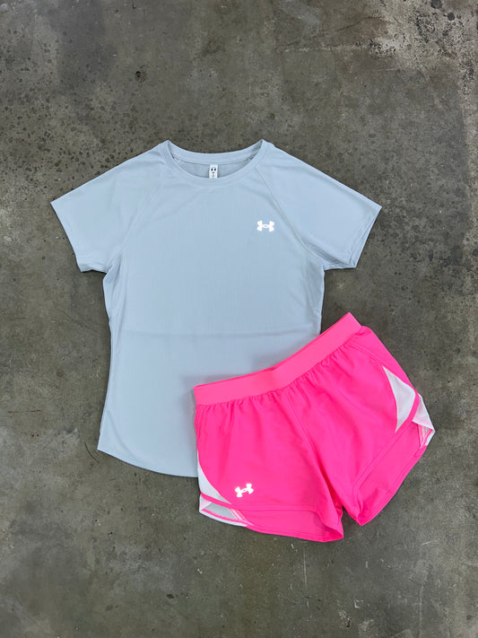 Under Armour Pink Set - Top / Shorts